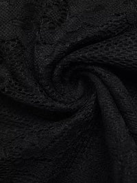 Lace Bowknot Slim Fit Top