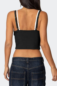 Lace Detail V-Neck Cami