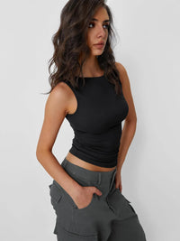 2 Piece Round Neck Tank