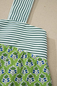 Tie-Strap Floral Print Tank