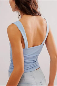 Square Neck Wide Strap Cami