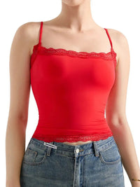Lace Trim Cami Top