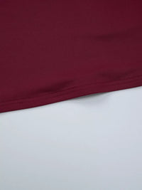 Sweetheart Neck Lace Trim Tie-Front T-Shirt