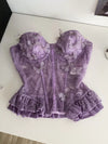 Butterfly Lace Tube Top