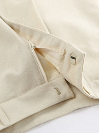 Button Up Vest and Shorts Set