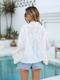 Embroidered Button Up Shirt