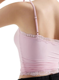 Lace Trim Cami Top