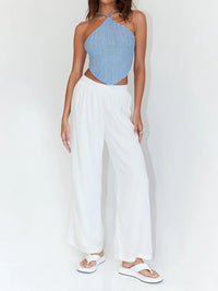 Tie Back Sleeveless Tank Top