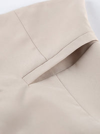 Halter Neck Vest & Wide Leg Pants Set