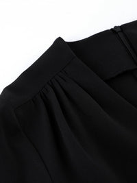 Ruched Surplice Long Sleeve Dress